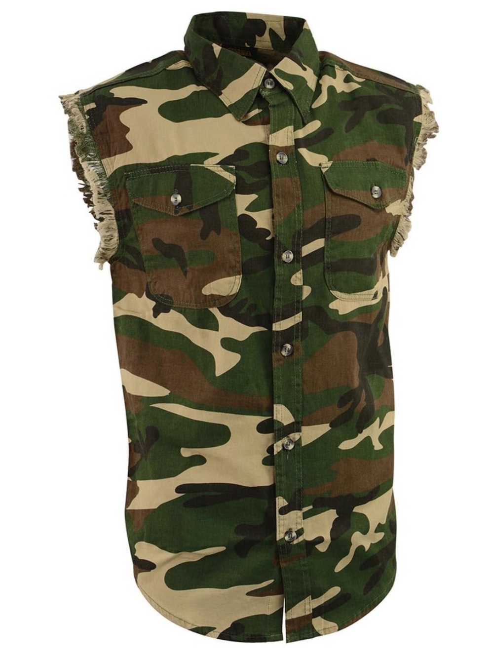 New Milwaukee Leather DM4010 Men's Camo Lightweight Denim xxl